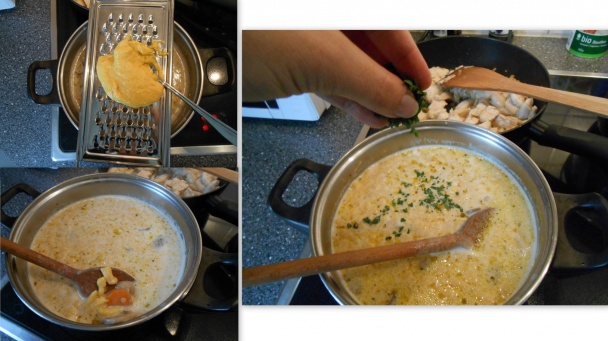 Šampiňónovo-krémová polievka - obrázok 5