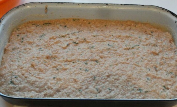 Plnka z paštéty a kaša z ryže a tarhone (fotorecept) - obrázok 3