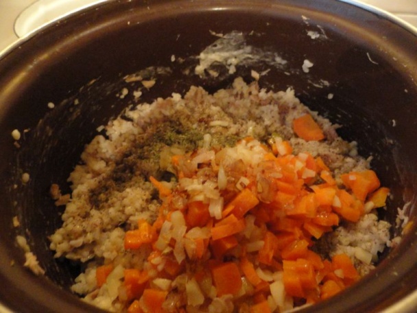 Plnka z paštéty a kaša z ryže a tarhone (fotorecept) - obrázok 8