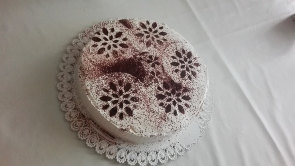 Lieskovo-oriešková torta s mascarpone - obrázok 6
