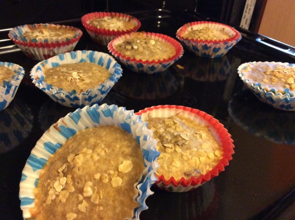 Banánovo-ovsené muffiny - obrázok 11