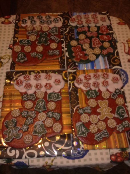 Adventný kalendár - čižmička - obrázok 3