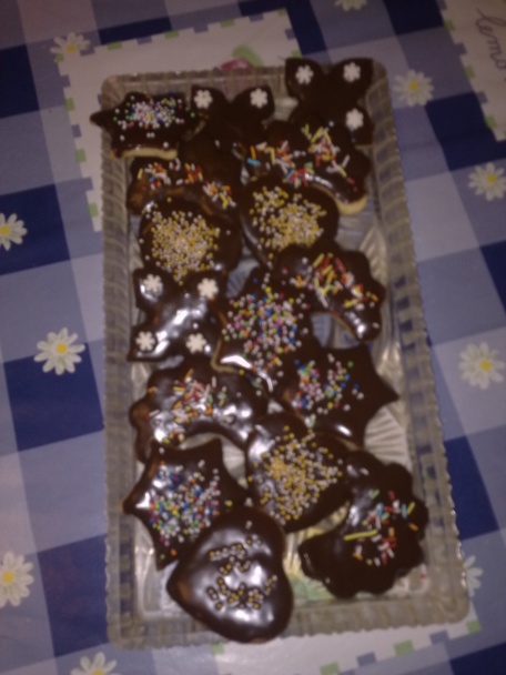 Krehké orieškové koláčiky - obrázok 1