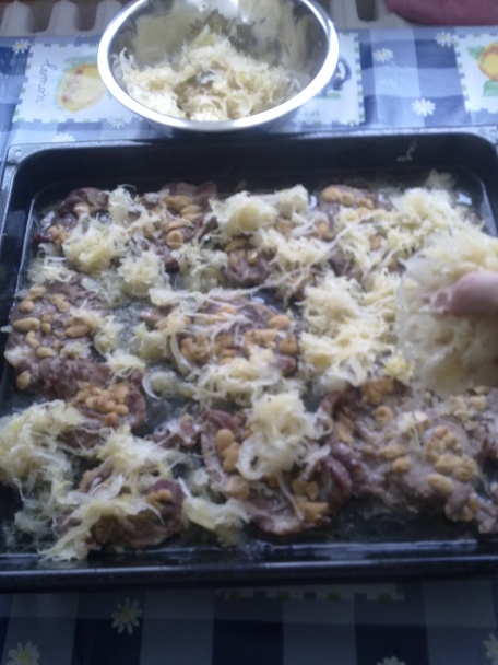 Pečená krkovička pod kyslou kapustou (fotorecept) - obrázok 2