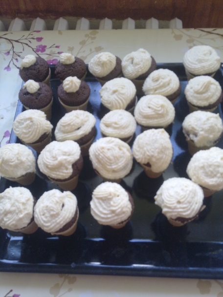 Zmrzlinkové muffinky s prekvapením (fotorecept) - obrázok 9