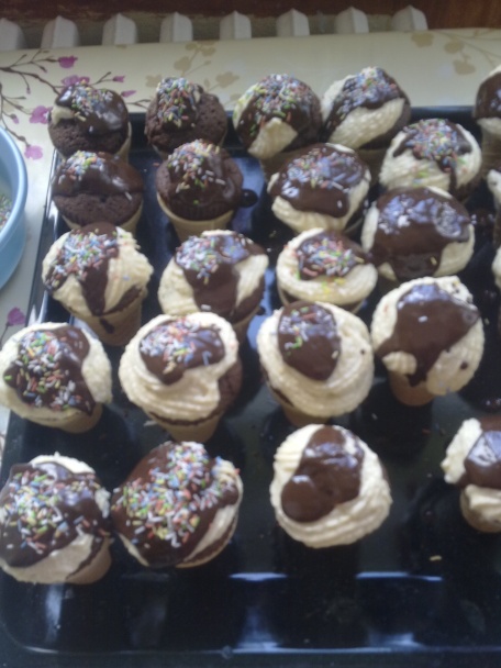 Zmrzlinkové muffinky s prekvapením (fotorecept) - obrázok 10