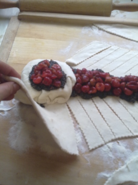 Makovo-čerešnový závin (fotorecept) - obrázok 4