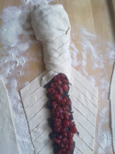 Makovo-čerešnový závin (fotorecept) - obrázok 5