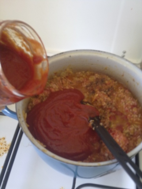 Lasagne s párkom (fotorecept) - obrázok 3