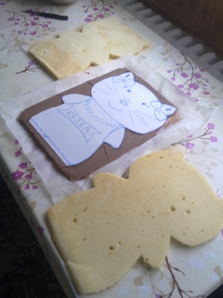 Tortička-mačička Kitty (fotorecept) - obrázok 2