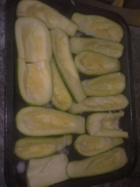Zapečené plnené cukiny (fotorecept) - obrázok 1