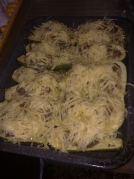 Zapečené plnené cukiny (fotorecept) - obrázok 3