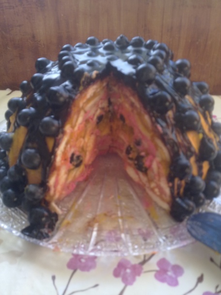 Jesenná nepečená tortička (fotorecept) - obrázok 9