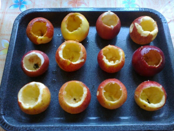 Pečené plnené jablká (fotorecept) - obrázok 1