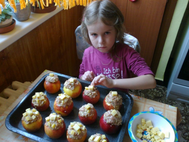 Pečené plnené jablká (fotorecept) - obrázok 5