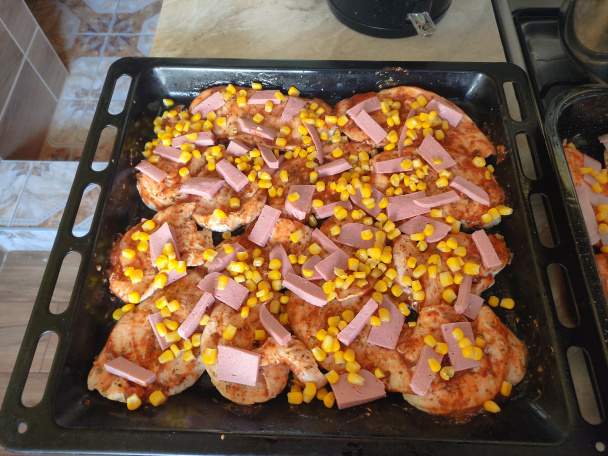 Pizza kuracie prsia (fotorecept) - obrázok 2