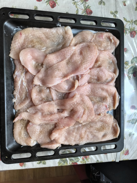 Kuracie prsné plátky so syrovou omáčkou (fotorecept) - obrázok 1