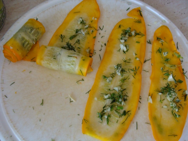 Cukinové rolky sterilizované - obrázok 2