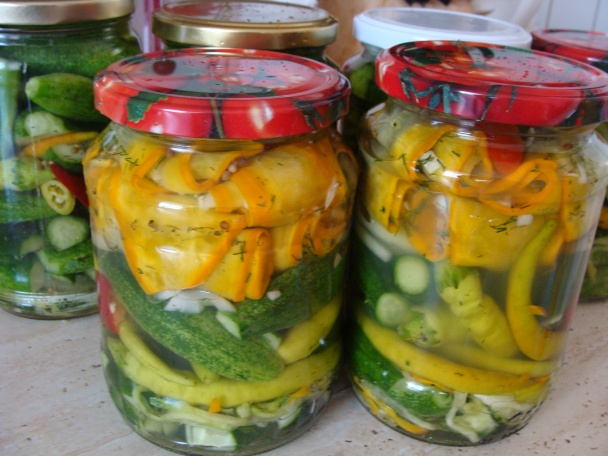 Cukinové rolky sterilizované - obrázok 4