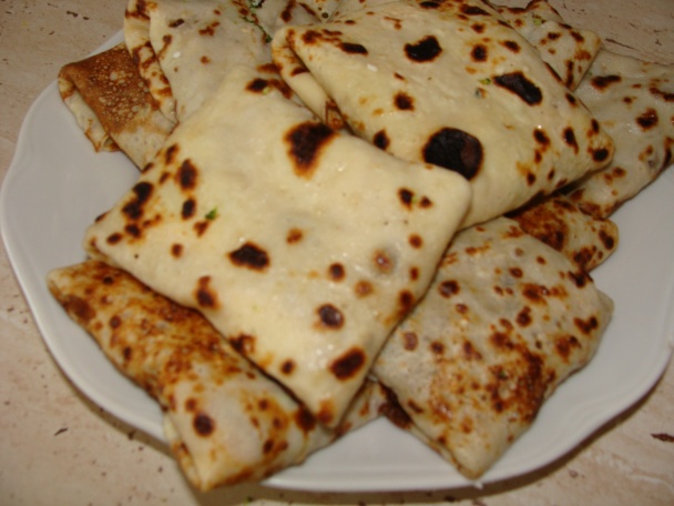 Vyprážané palacinky plnené brokolicou a syrom - obrázok 3