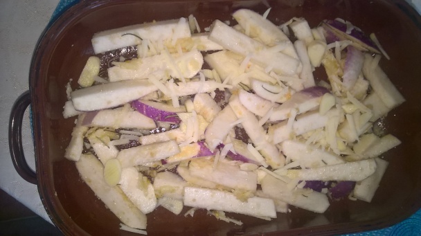 Kvakové hranolčeky s parmezánom - obrázok 1