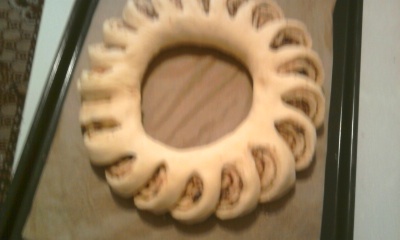 Veľkonočný plnený veniec - obrázok 7