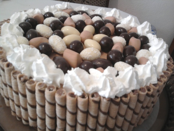 Torta s mini-vajíčkami - obrázok 7