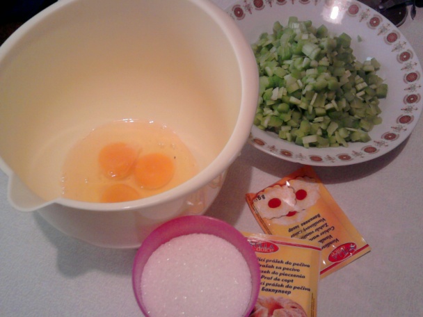 Rebarborový koláčik s makovou posýpkou(fotorecept) - obrázok 1