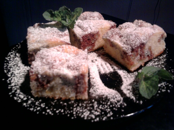 Rebarborový koláčik s makovou posýpkou(fotorecept) - obrázok 9