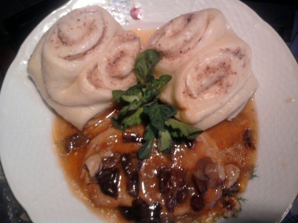 Bravčové karé na hubách a okatá knedľa (fotorecept) - obrázok 11