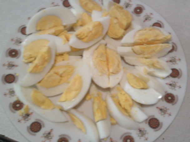 Šampiňóny s varenými vajíčkami (fotorecept) - obrázok 3