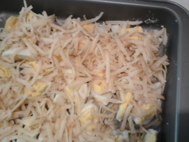 Šampiňóny s varenými vajíčkami (fotorecept) - obrázok 5