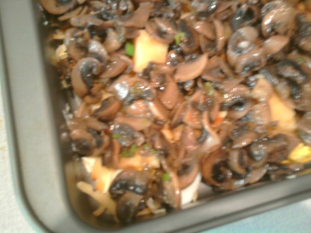 Šampiňóny s varenými vajíčkami (fotorecept) - obrázok 6