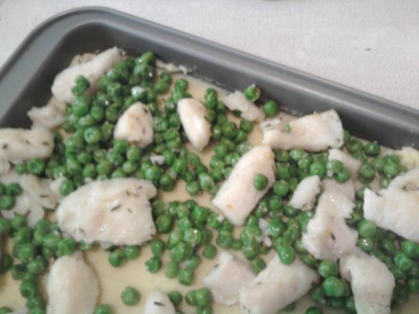 Zapečený pangasius s hráškom (fotorecept) - obrázok 13