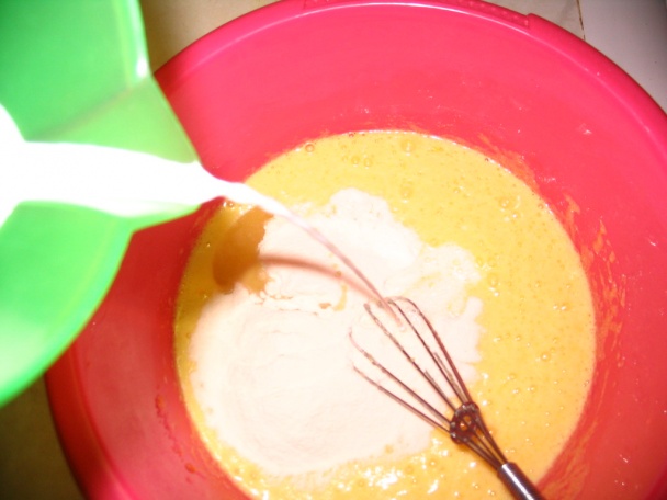 Šľahačkové rezy s ovocím (fotorecept) - obrázok 1