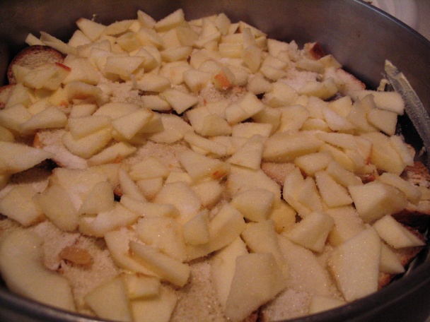 Žemľovka z vianočky s pudingom (fotorecept) - obrázok 4