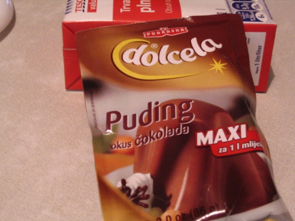 Žemľovka z vianočky s pudingom (fotorecept) - obrázok 5