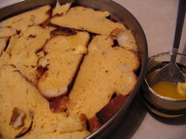 Žemľovka z vianočky s pudingom (fotorecept) - obrázok 13