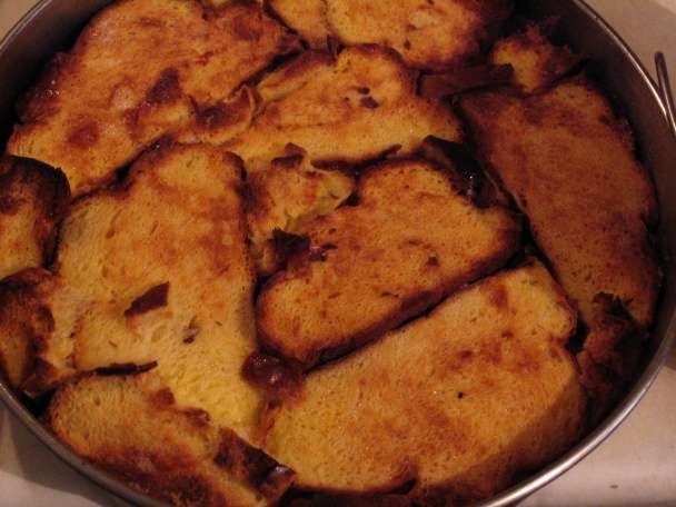 Žemľovka z vianočky s pudingom (fotorecept) - obrázok 14