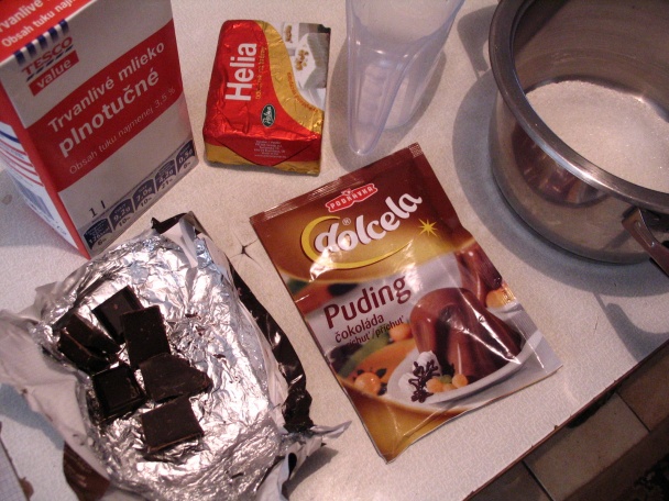 Jednoduché kysnuté s pudingom...  (fotorecept) - obrázok 3