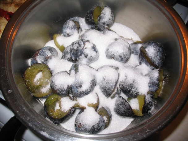 Slivkový lekvár s orechami (fotorecept) - obrázok 1