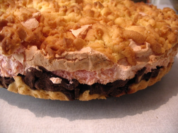 Strúhaný koláčik s jahodovou galaretkou (fotorecept) - obrázok 10