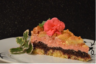 Strúhaný koláčik s jahodovou galaretkou (fotorecept) - obrázok 11