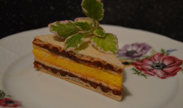 Orechovo-citrónové rezy na oblátke (fotorecept) - obrázok 11