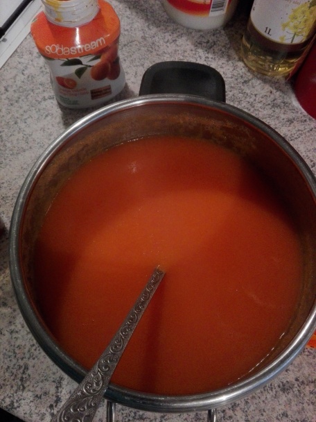 Mrkvový džús so sirupom (fotorecept) - obrázok 3