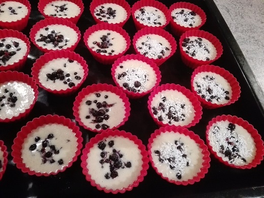 Muffiny s čučoriedkami (fotorecept) - obrázok 5