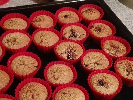 Muffiny s čučoriedkami (fotorecept) - obrázok 6