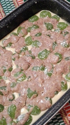 Hroznový koláč s vločkami a škoricou (fotorecept) - obrázok 7