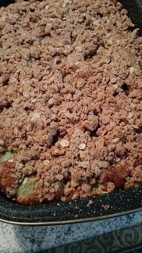 Hroznový koláč s vločkami a škoricou (fotorecept) - obrázok 9