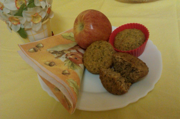 Low carb jablkovo-kokosové muffinky - obrázok 3